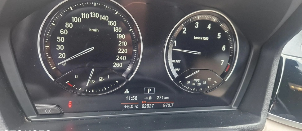 BMW X1 cena 90999 przebieg: 70000, rok produkcji 2018 z Turek małe 121